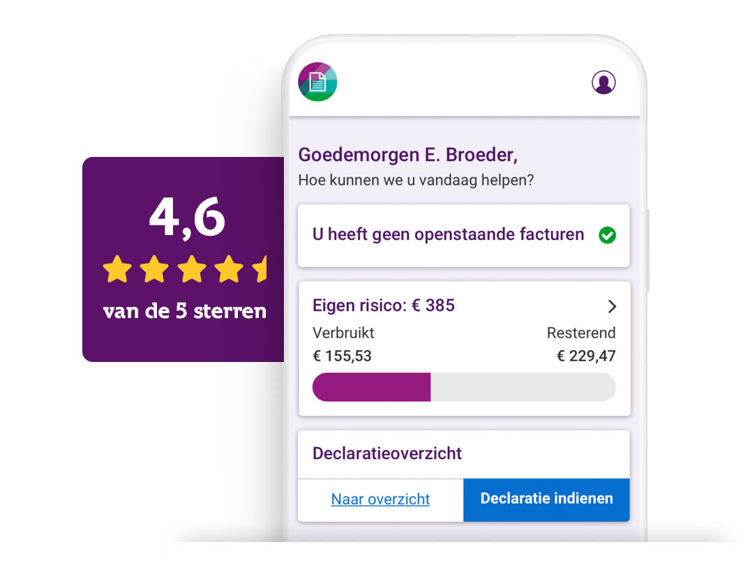 IZZ Zorgverzekering app