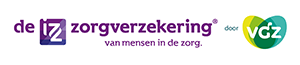 Logo De IZZ zorgverzekering door VGZ van mensen in de zorg